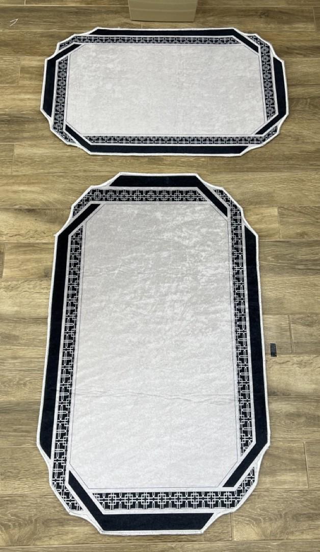 Набір килимів безворсові Gold Kilim на силіконовій основі з мікровелюру 50x80/60х100 см (1124)