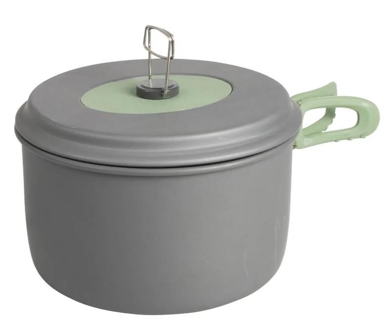 Набір посуду Bo-Camp Explorer XL 4 Pieces Hard Anodized Grey / Green. - фото 10 Набір посуду Bo-Camp Explorer XL 4 Pieces Hard Anodized Grey / Green. - фото 10