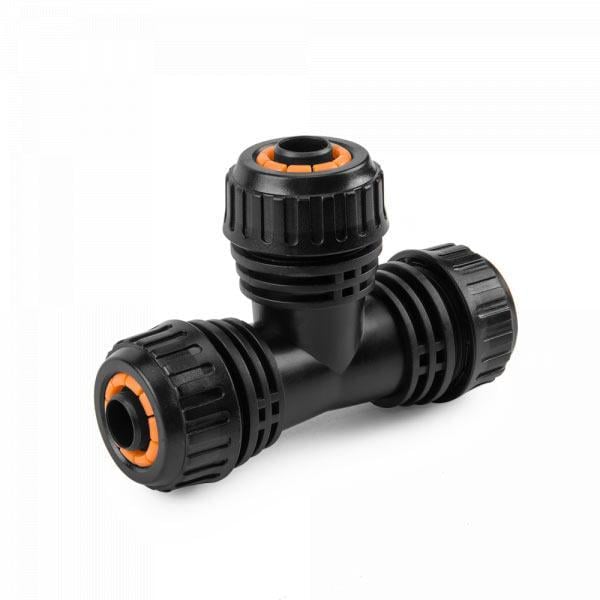 Тройник для подключения шланга Bradas Line 1/2" Black (ECO-PWB2210-12)
