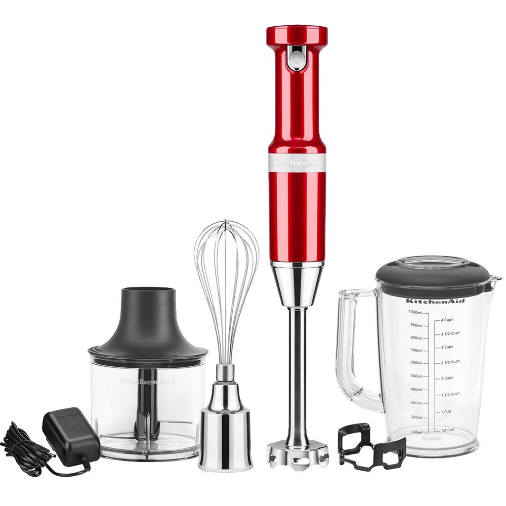 Блендер погружной KitchenAid Artisan беспроводной Красный (5KHBBV83ECA)