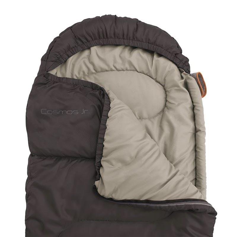 Спальный мешок детский Easy Camp Cosmos Jr. 10°C 150 см Left Zip Black (240151) - фото 4