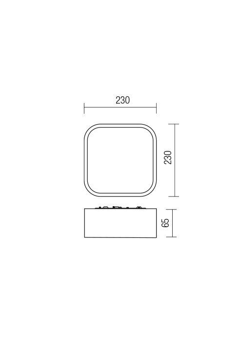 Светильник потолочный Redo Screen Ip Pl LED 15 W 3000K Ip44 Bk/Glass 5.1.2 (01-2497) - фото 2 Светильник потолочный Redo Screen Ip Pl LED 15 W 3000K Ip44 Bk/Glass 5.1.2 (01-2497) - фото 2