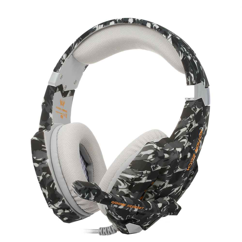 Наушники игровые Kotion Each G9600 с микрофоном Черный (890) - фото 4