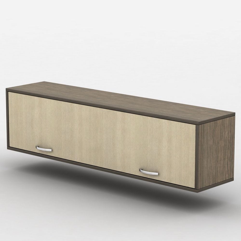 Полка навесная Тиса Мебель ПН-13 Венге/Дуб молочный (9001955)