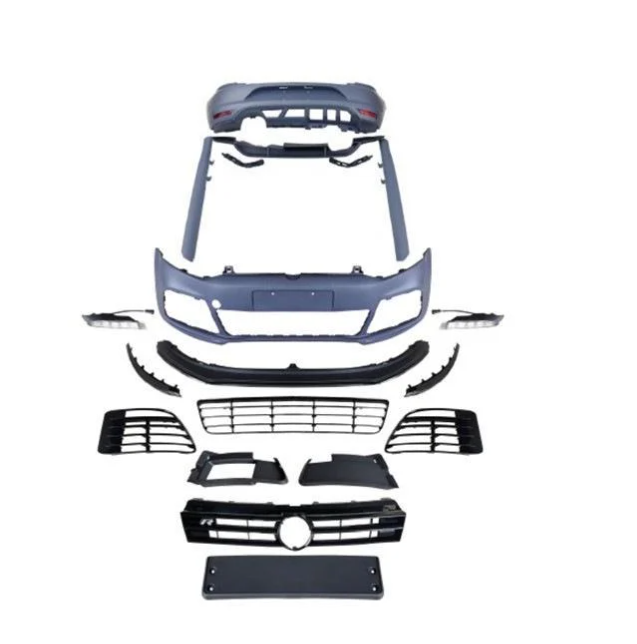 Комплект обвесов R GT Tuning для Volkswagen Polo 2010-2017 гг. пластик под покраску