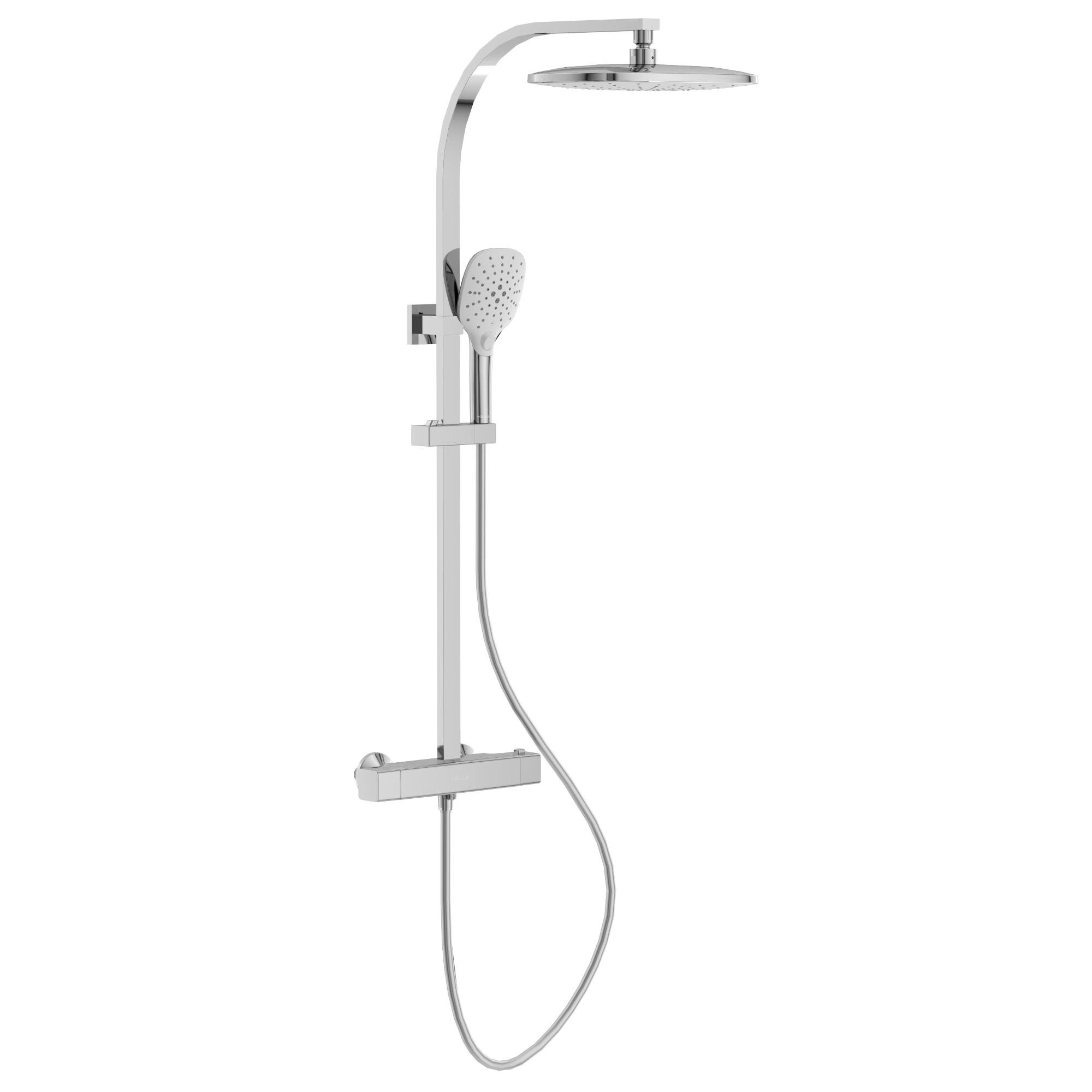 Душевая система с термостатом VOLLE Sistema 1599,090101 Хром (250282)