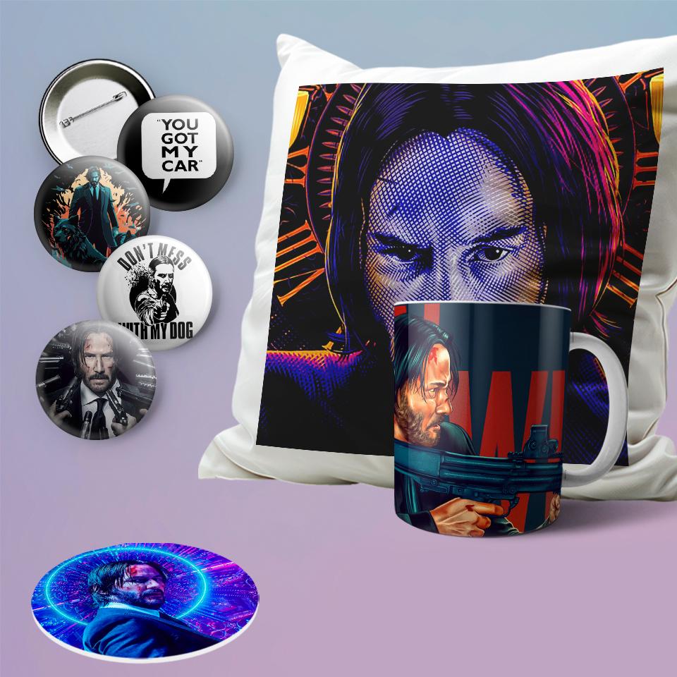 Подарочный набор бокс John Wick (300)