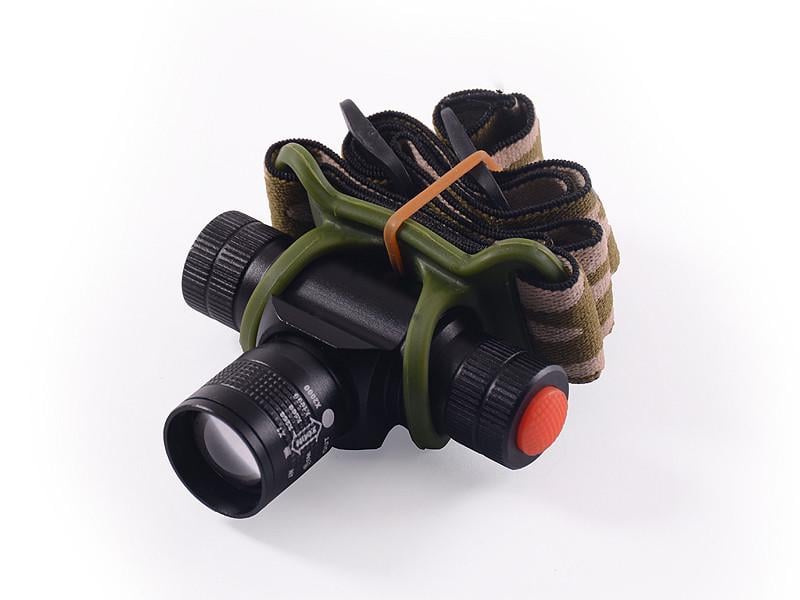 Фонарь налобный BL-6660-XPE ЗУ 220 V 1x14500 zoom (4803)