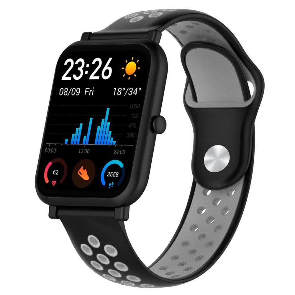 Ремешок Sport для Amazfit GTS Black Grey (13184-53)