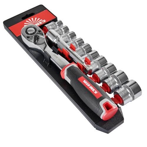 Головки торцеві Vitals Master з тріскачкою 1/2" (000186171) - фото 3 Головки торцеві Vitals Master з тріскачкою 1/2" (000186171) - фото 3