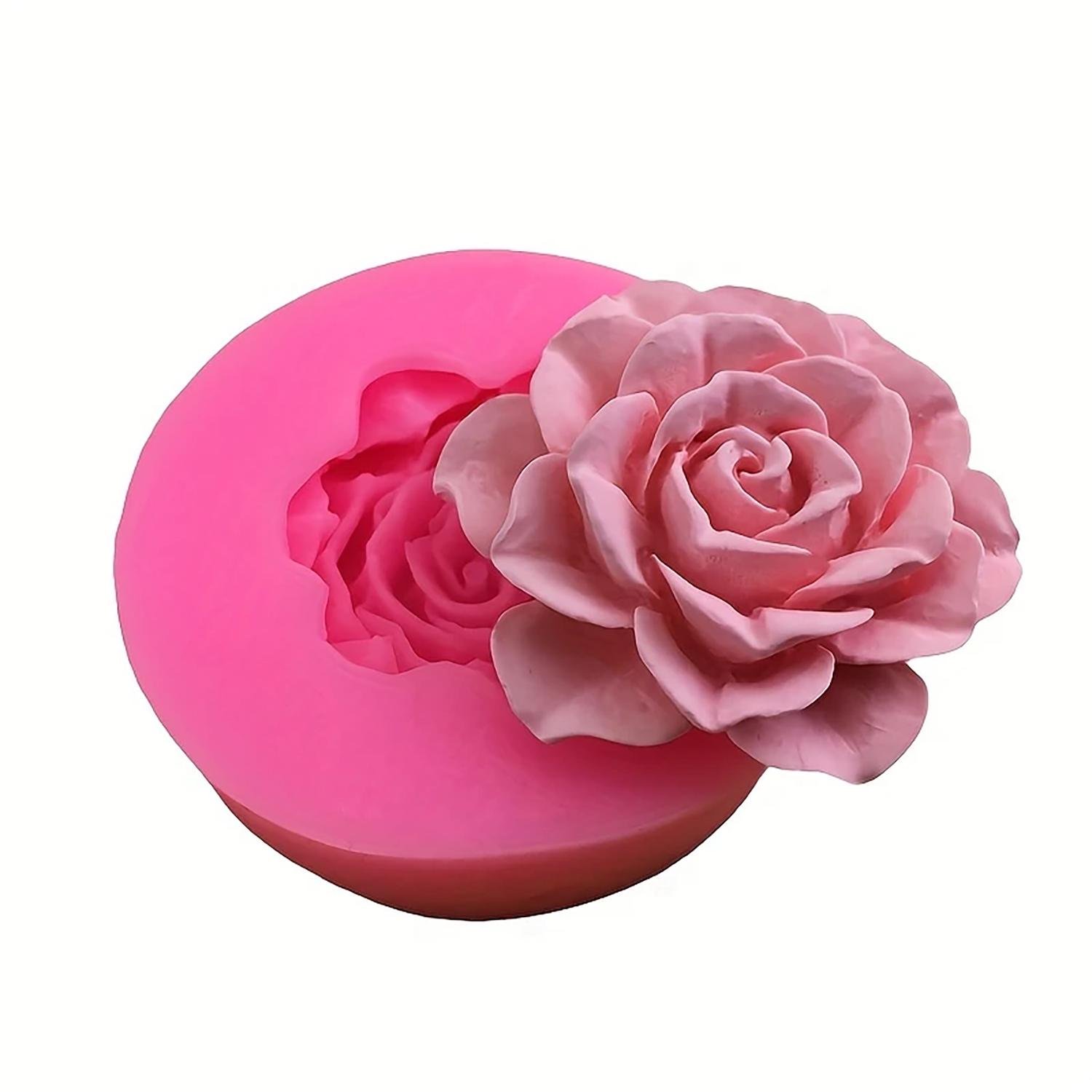 Молд силиконовый кондитерский для мастики и шоколада Роза (87488) Молд силиконовый кондитерский для мастики и шоколада Роза (87488)