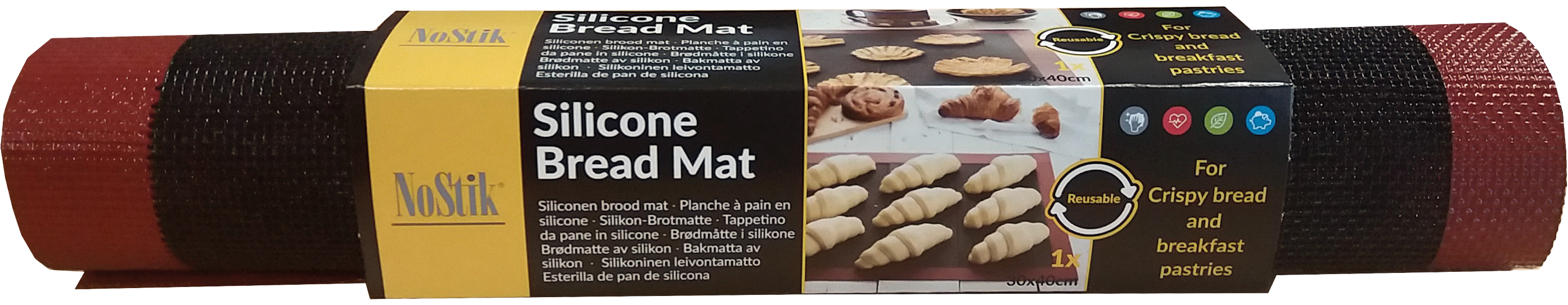 Коврик Bake&Fry NoStik силиконовый для хлеба (18.060)