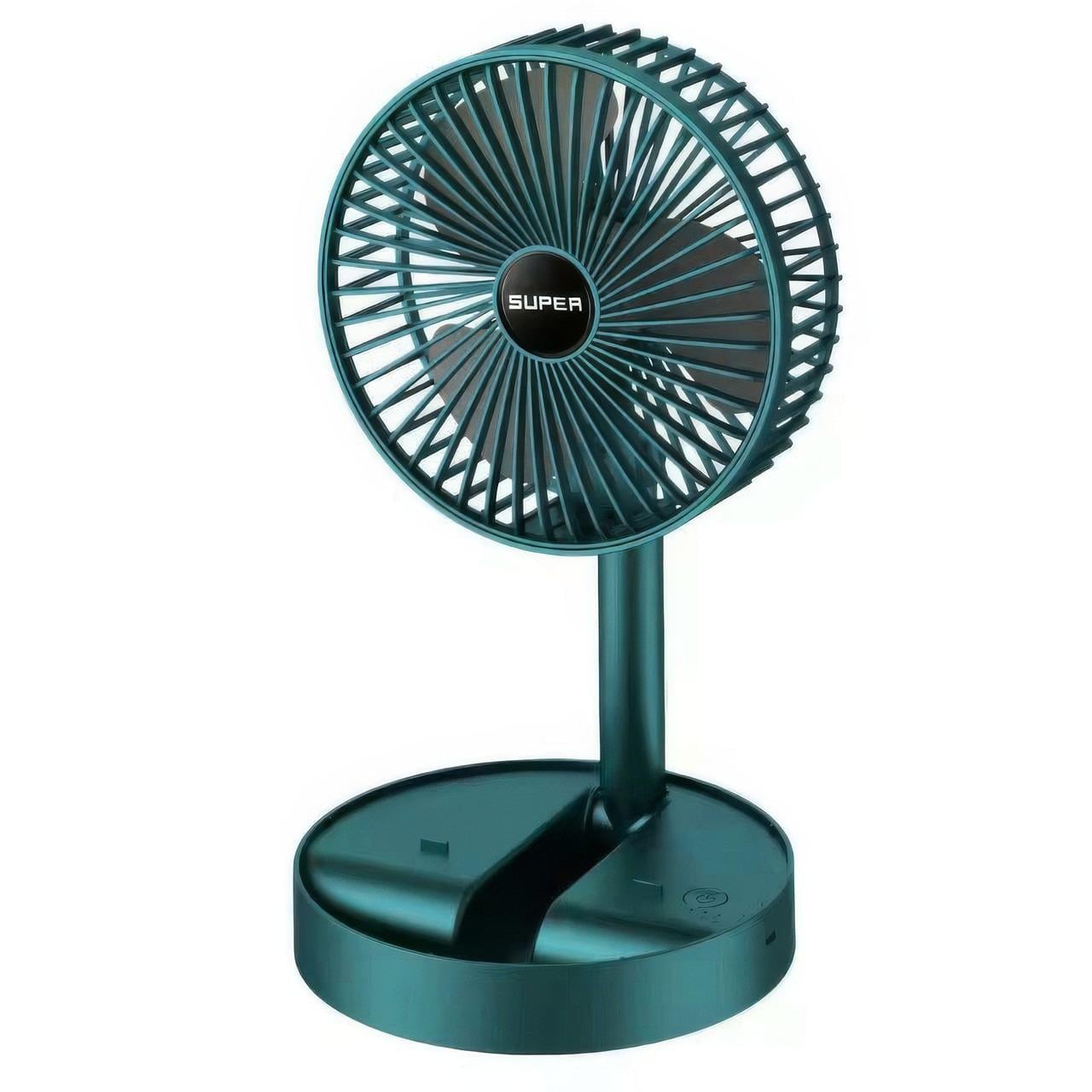 Вентилятор настольный Telescopic Folding Fan Темно-синий (1010921-DarkBlue)