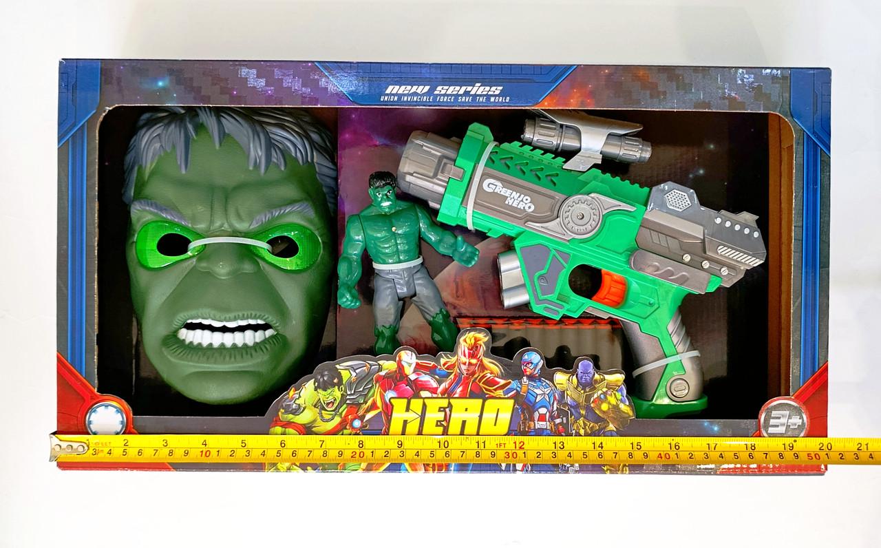 Набор игровой халк с бластером - фото 2 Набор игровой халк с бластером - фото 2