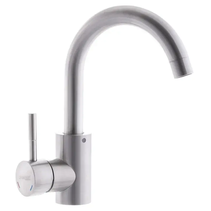 Змішувач для раковини Champion Sus 001 одноважільний нержавіюча сталь (CH0282) Змішувач для раковини Champion Sus 001 одноважільний нержавіюча сталь (CH0282)