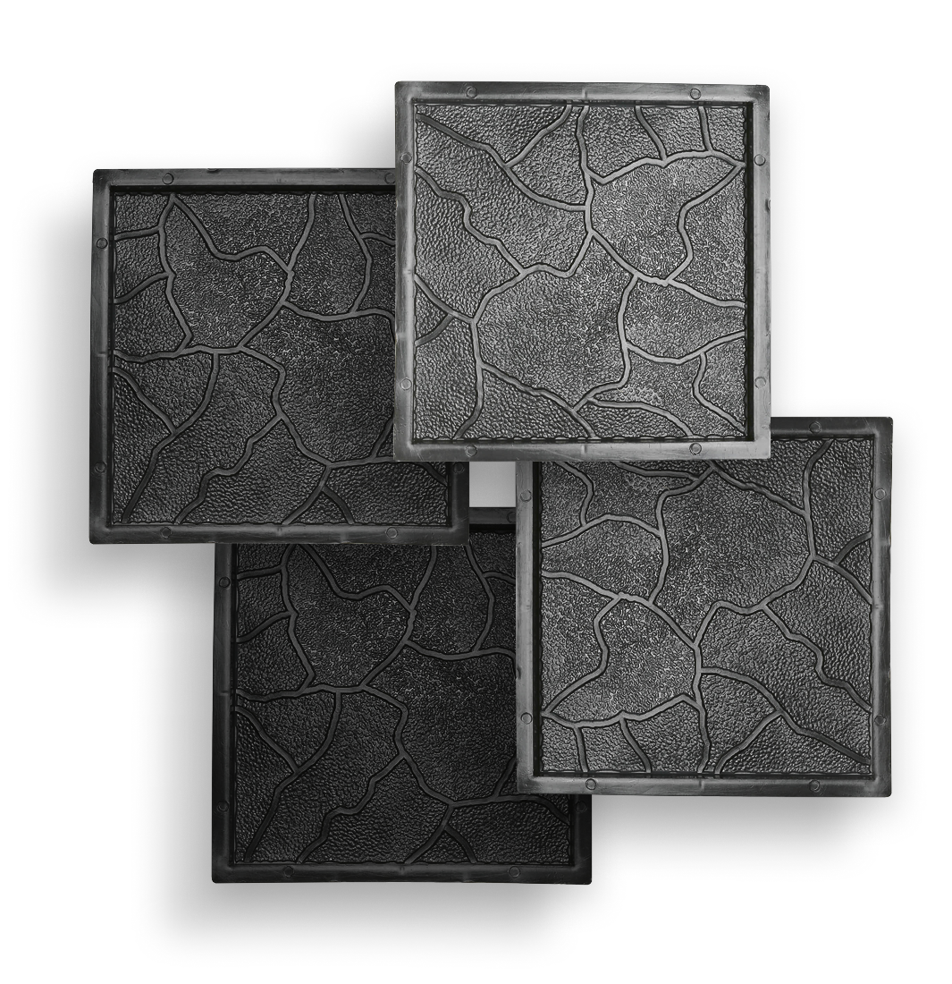 Форми для тротуарної плитки Верес-2007 Хмарка 300х300 мм 6 шт. (1010506-3155)