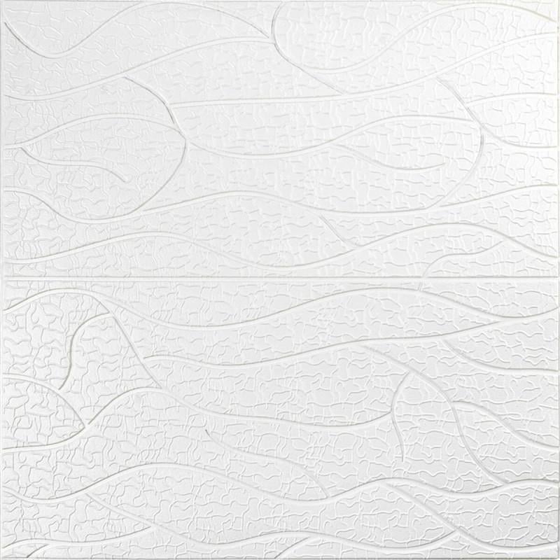3D-панель 700x700x6 мм White (SW-00001948)
