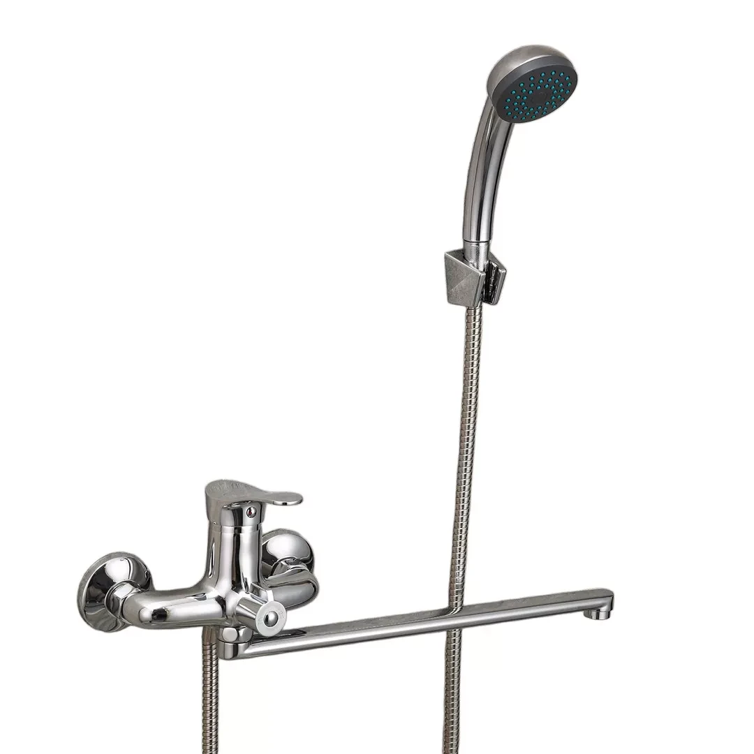 Змішувач для ванни Frap H14 F2214-B з душовим гарнітуром Хром (2465586875) Змішувач для ванни Frap H14 F2214-B з душовим гарнітуром Хром (2465586875)