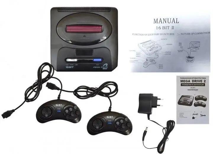 Ігрова ретро приставка Sega Mega Drive 2 16 bit (000605) - фото 4 Ігрова ретро приставка Sega Mega Drive 2 16 bit (000605) - фото 4