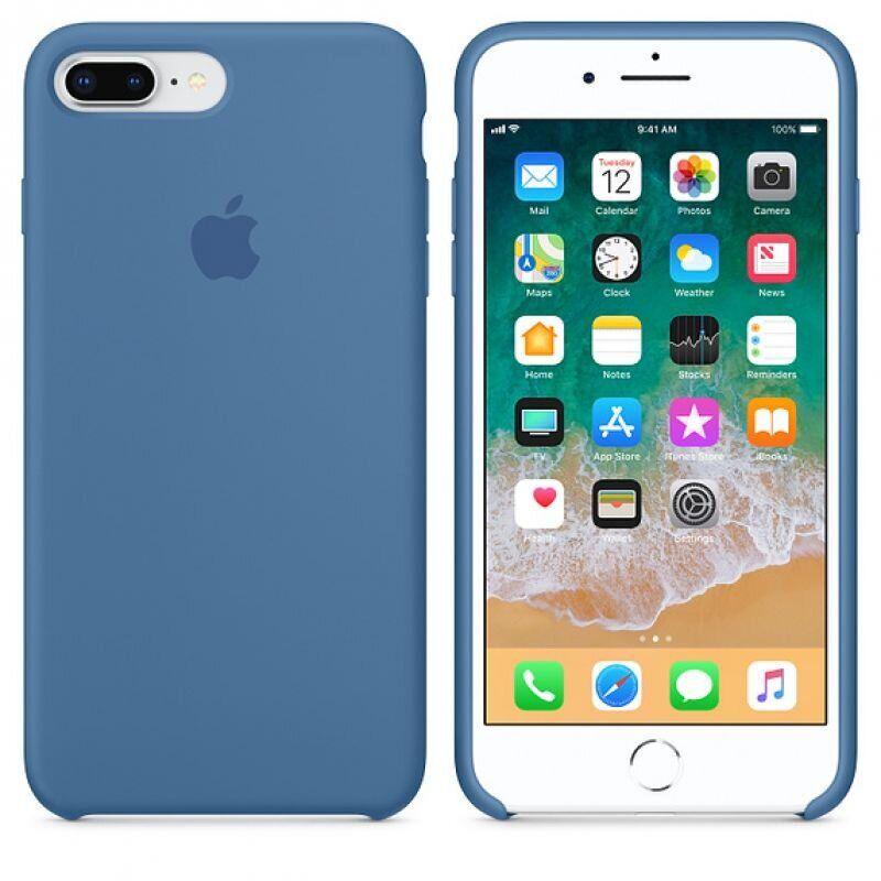 Чехол-накладка Apple Silicone Case for iPhone 7/8 Plus, Denim Blue (HC)