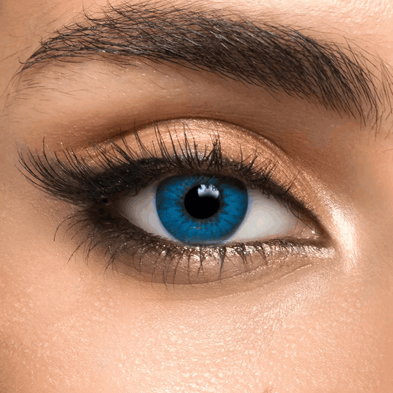 Контактні лінзи сині Elite Lens Блу 1+0,00 14,5 мм 2 шт. Синій (25906660)