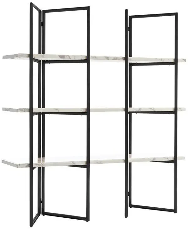 Стелаж настінний Loft FS417 широкий модульний з 3 полицями (3075773030)