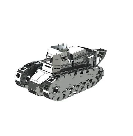Конструктор-модель Metal Time Nimble Fighter Танк Renault FT-17 механічний (MT010)