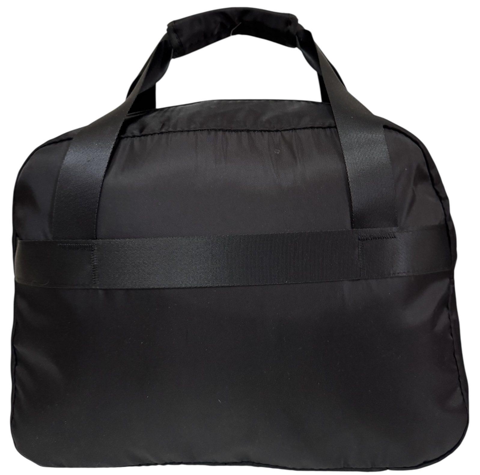 Сумка дорожня для перельотів у літаку ручна поклажа 40х20х30 см Чорний - фото 3