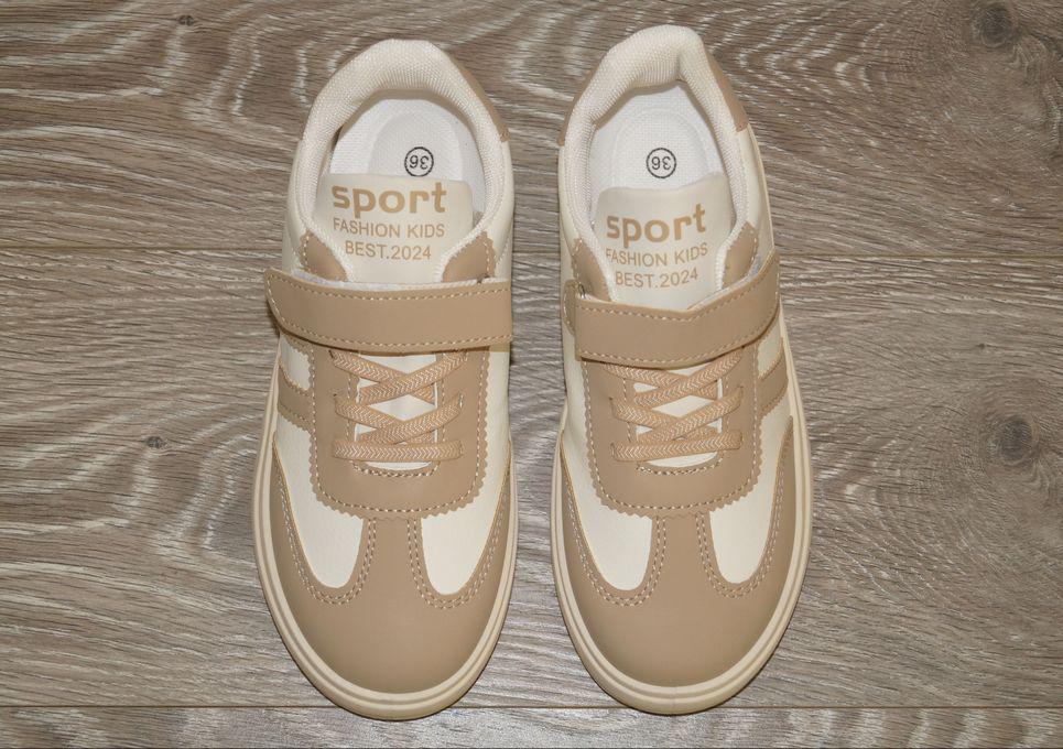 Кросівки демісезонні дитячі XIFA р. 34 20,5 см Бежевий (31500-34) - фото 3 Кросівки демісезонні дитячі XIFA р. 34 20,5 см Бежевий (31500-34) - фото 3
