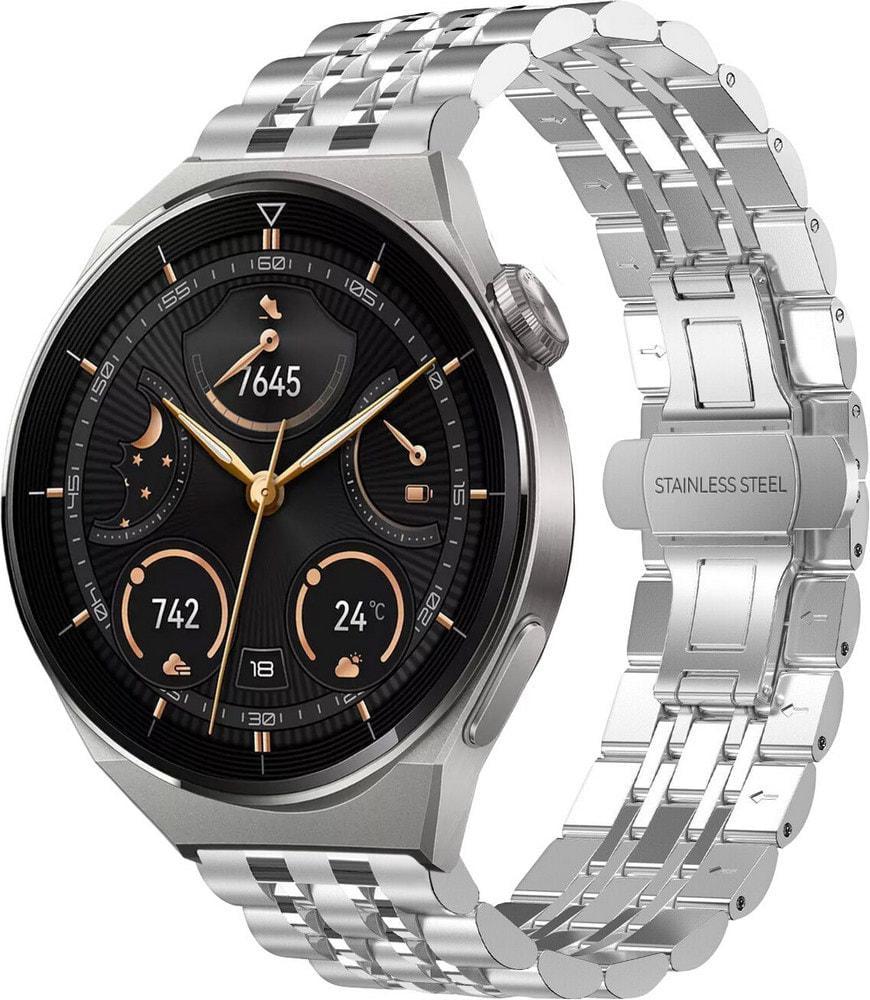 Браслет металлический Spinye для Huawei Watch GT3 Pro 46 мм Silver (37320-59)