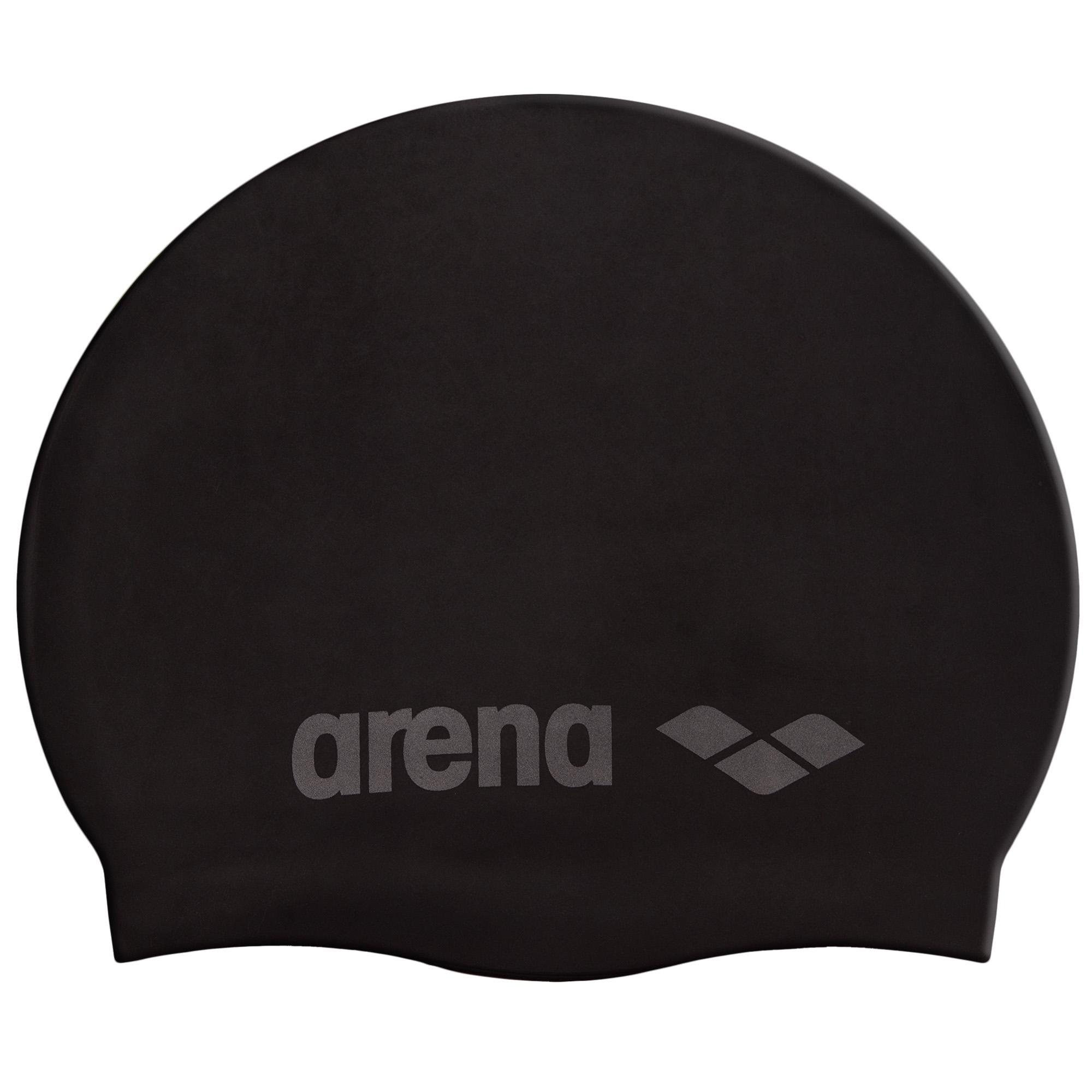 Шапочка для плавания детская ARENA CLASSIC SILICONE JR Черный (AR91670-55)