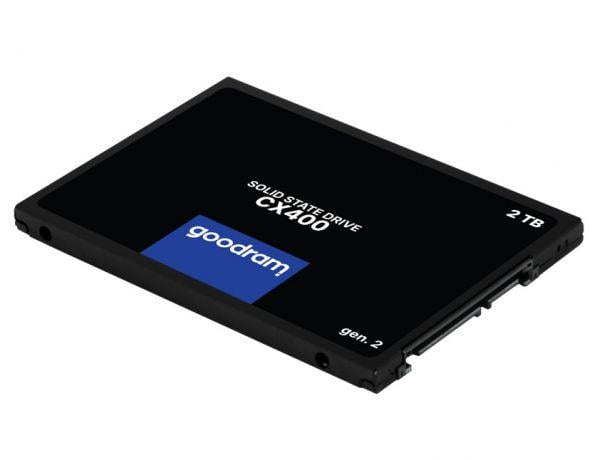 SSD-накопитель Goodram CX400 Gen.2 2Tb SATA3 2,5" TLC 3D (SSDPR-CX400-02T-G2) - фото 2 SSD-накопитель Goodram CX400 Gen.2 2Tb SATA3 2,5" TLC 3D (SSDPR-CX400-02T-G2) - фото 2