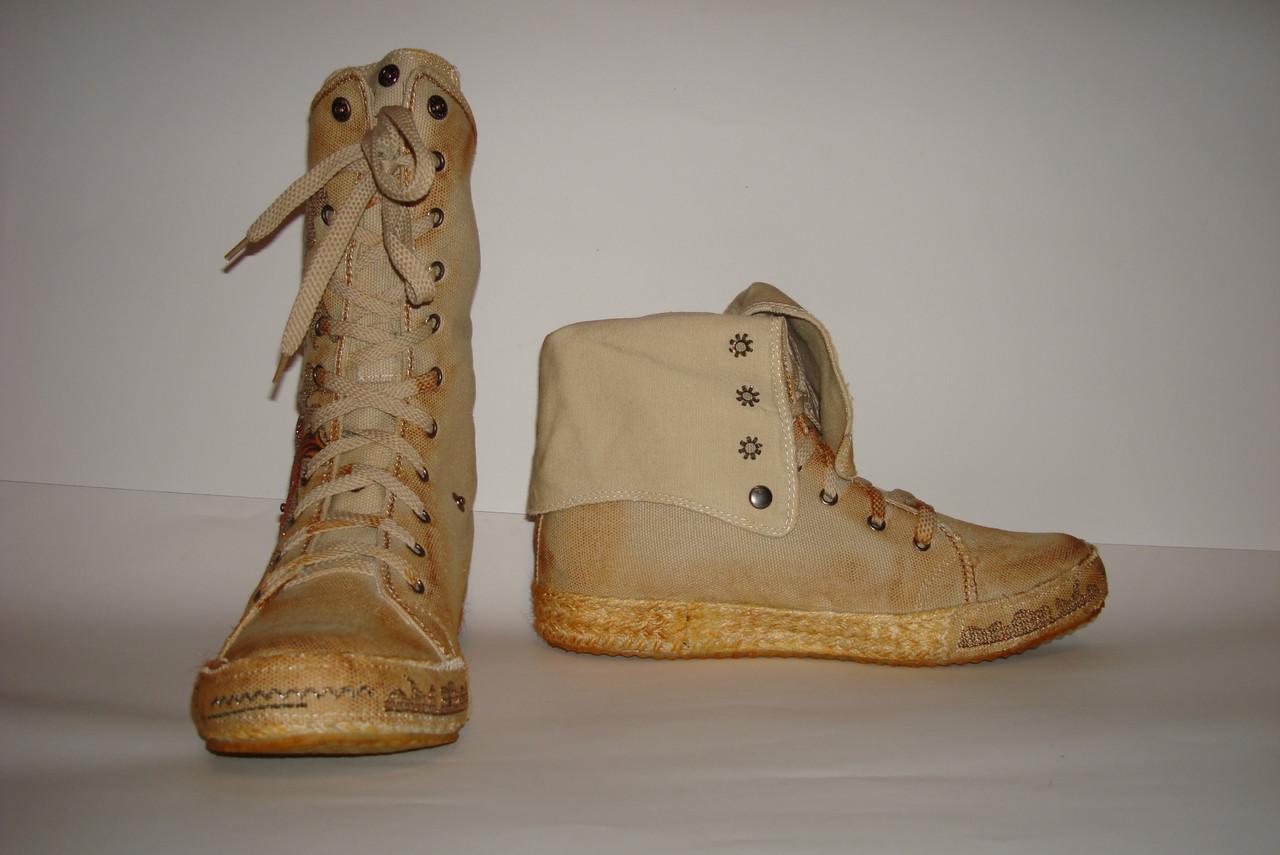 Кеди жіночі Linda р. 37 23,5 см Бежевий - фото 8