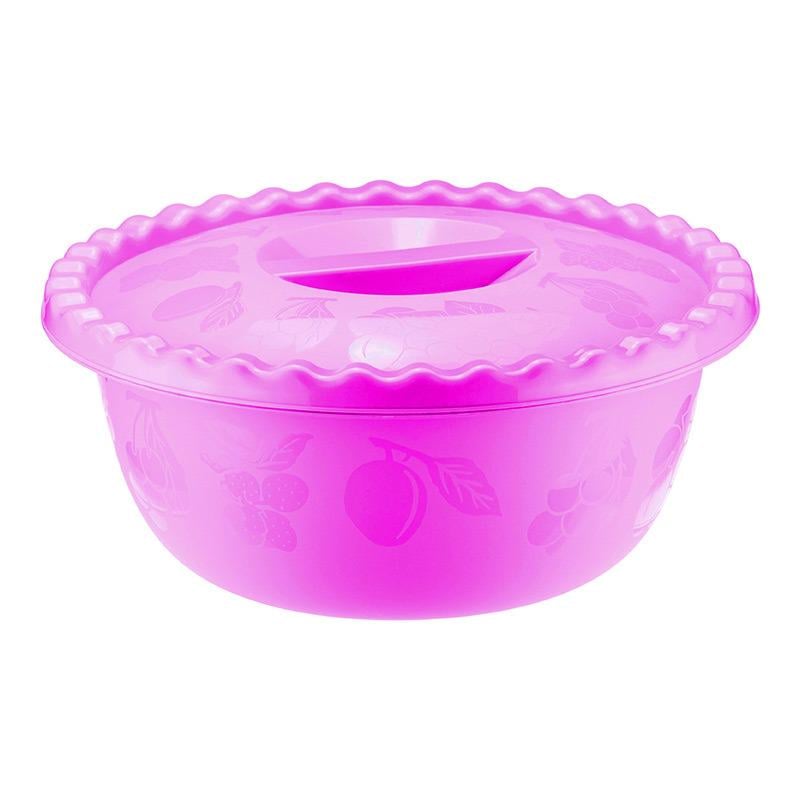 Миска Idea Home 1316-IH 3 л 25х10,5 см Малиновый (121551)