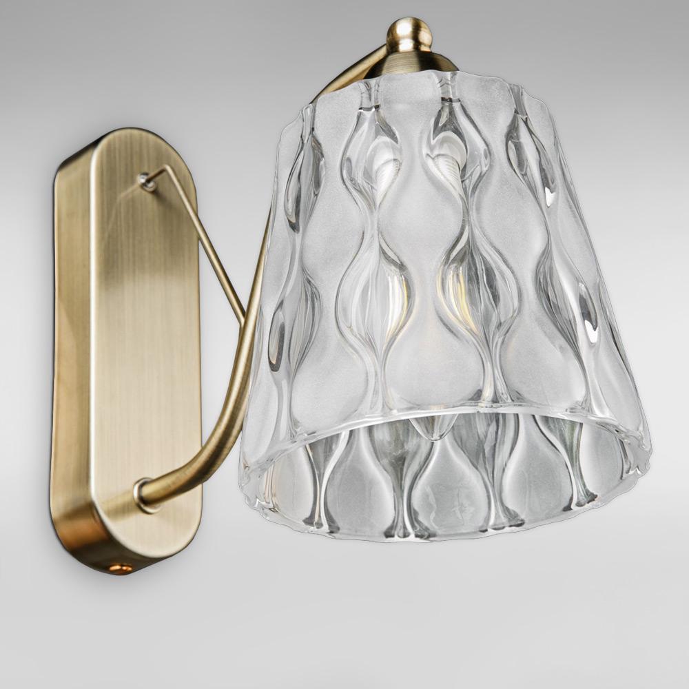 Настінний світильник Light House DL-18385/1W Бронзовий/Білий