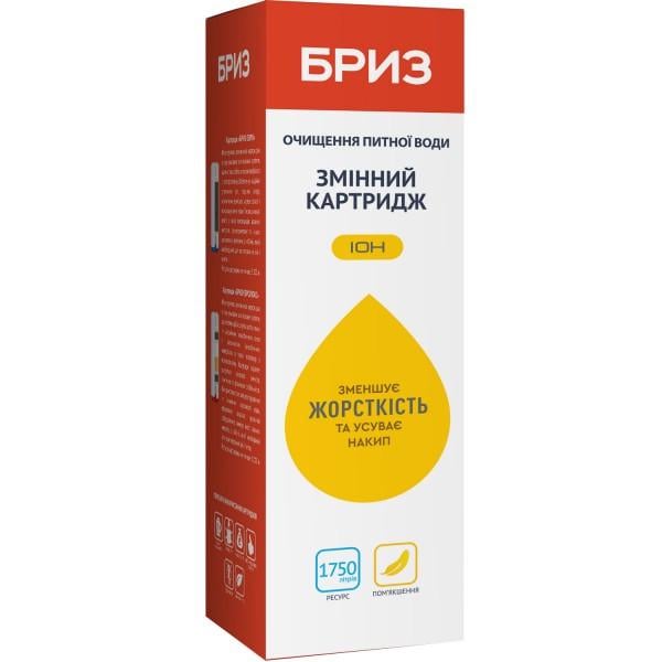 Картридж сменный для фильтров воды Бриз Ион (112-K0112) Картридж сменный для фильтров воды Бриз Ион (112-K0112)