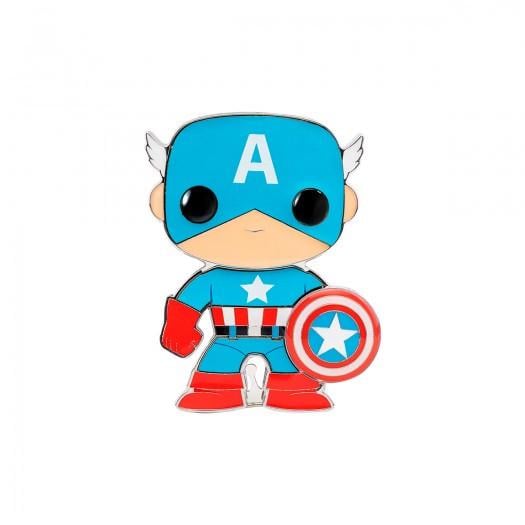 Пін Funko Pop Marvel Капітан Америка (MVPP0008-ks)