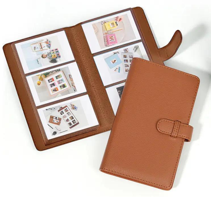 Подарочный набор Fujifilm Instax Mini EVO фотобумага 100 шт./чехол/фотоальбом 108 фото Коричневый - фото 8