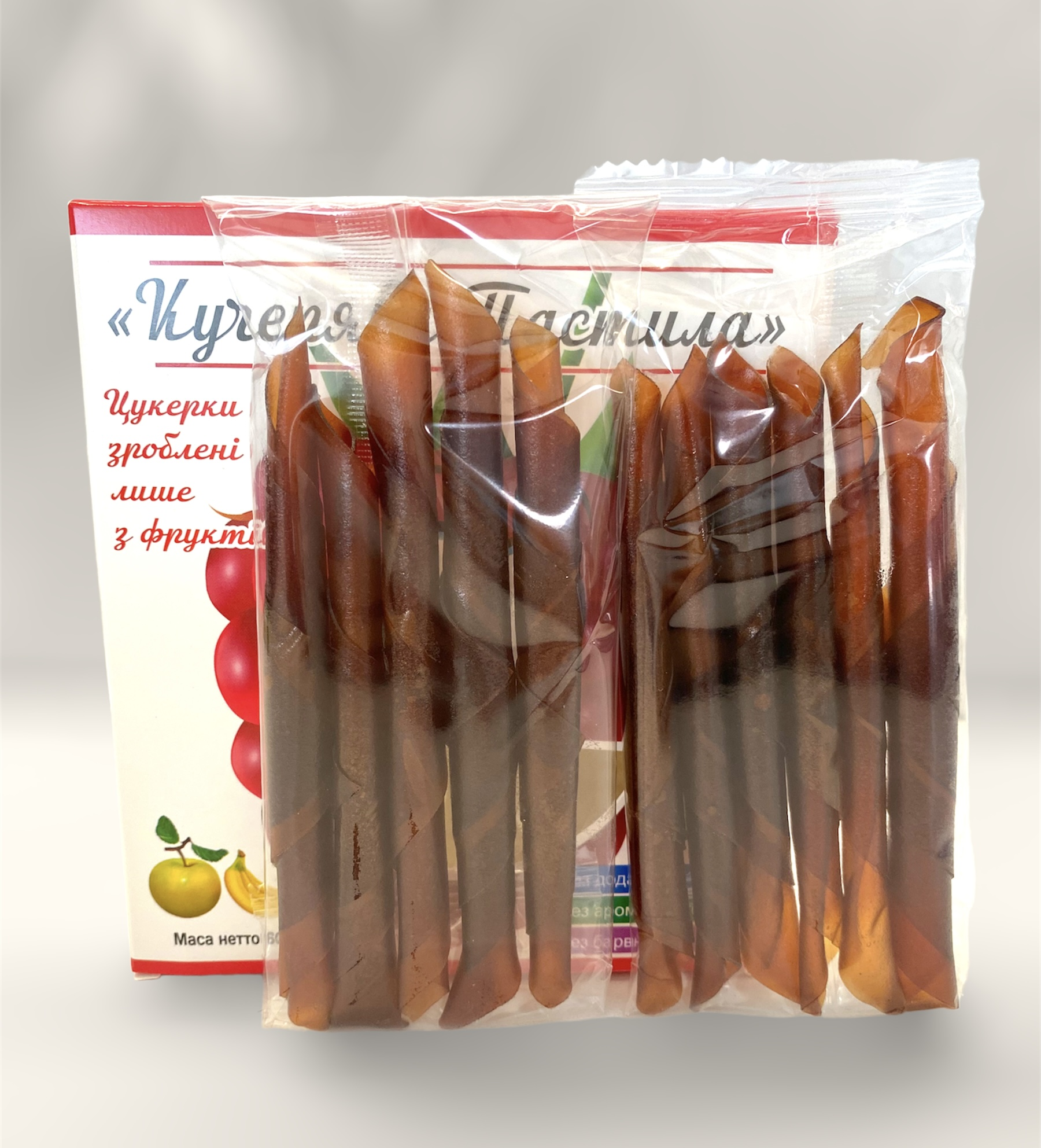 Натуральні цукерки Кучерява Пастила з малиною 60 г - фото 2 Натуральні цукерки Кучерява Пастила з малиною 60 г - фото 2