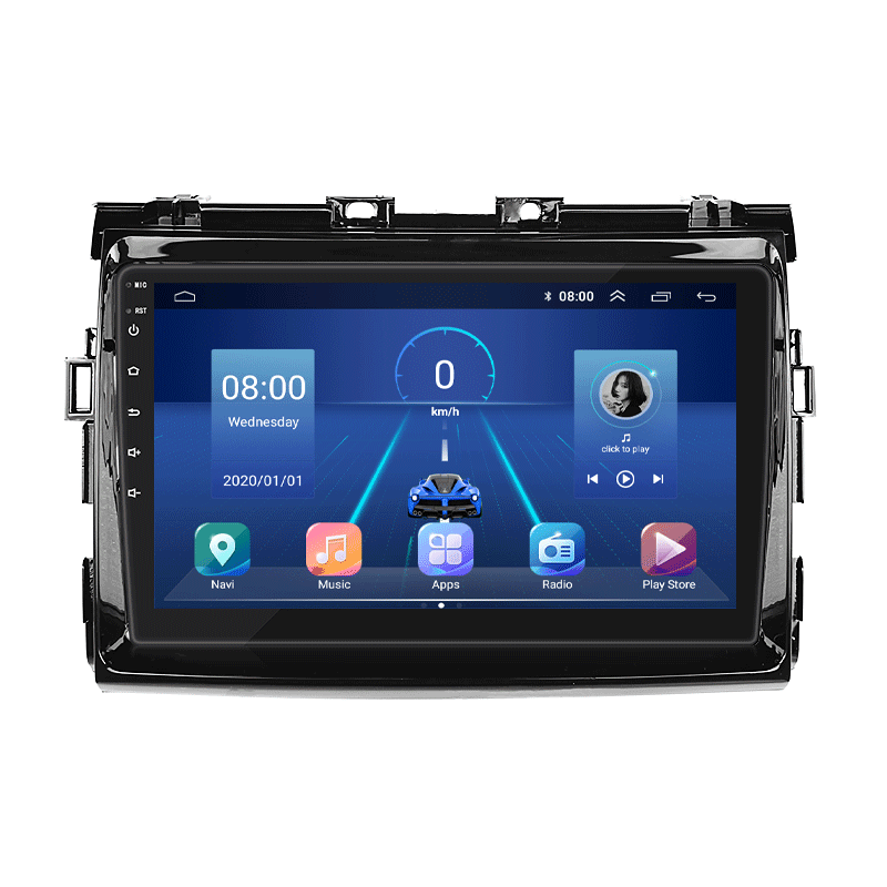 Штатная магнитола 9" Lesko для Toyota Estima III Рестайлинг 2 2012-2016 2/32Gb/ 4G/ Wi-Fi Premium Тойота