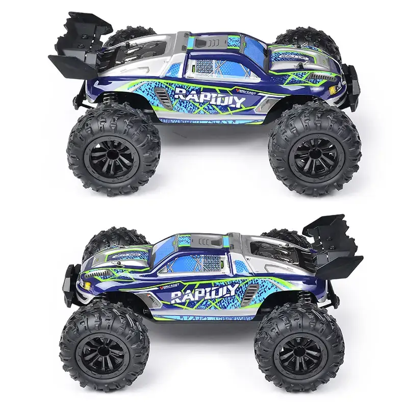 Машинка позашляховик на радіокеруванні CONQUER 4Х4 50 км/ч Blue (hp2-oar-9dp) - фото 3