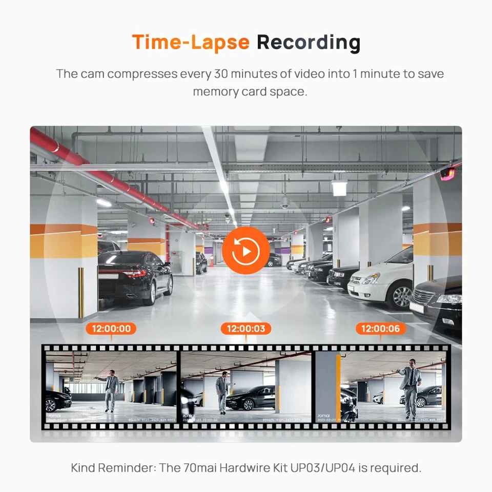 Відеореєстратор 70mai Dash Cam A510 - фото 5