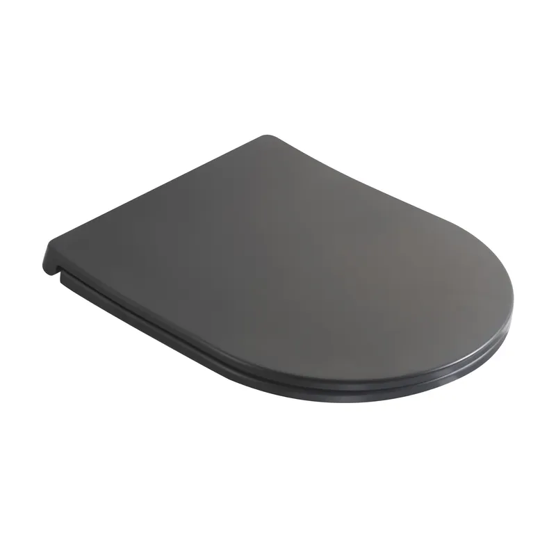 Сидіння-кришка для унітаза MIXXUS Premium SEAT COVER ELLIPSE-2005 дюропласт 445х360х37 мм Gray (MP6685)