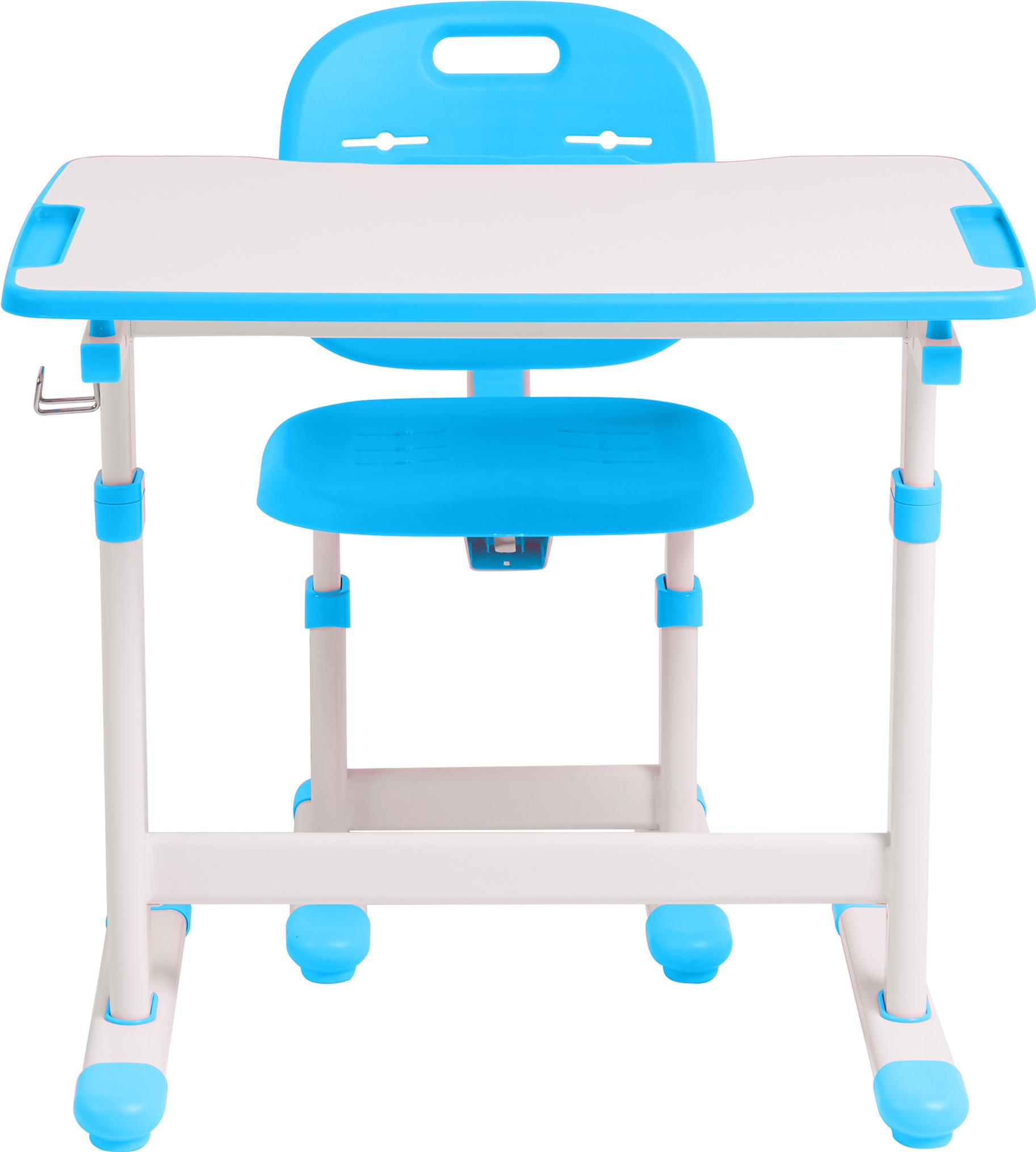 Набір шкільна парта і стілець з регулюванням висоти Fundesk Omino Blue Блакитний - фото 10 Набір шкільна парта і стілець з регулюванням висоти Fundesk Omino Blue Блакитний - фото 10