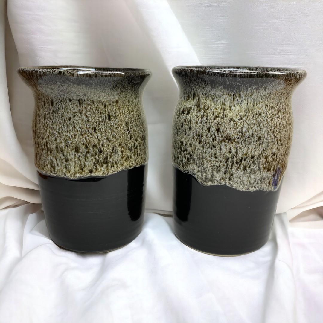 Стакан ручной работы Зелено-коричневый (14505833) - фото 4