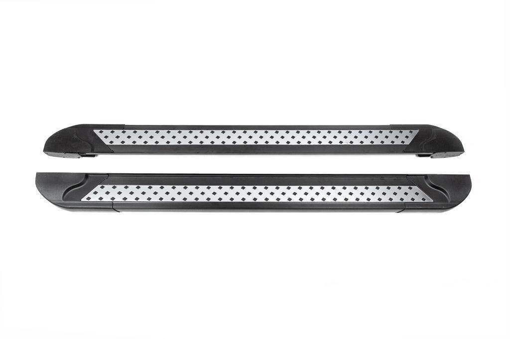 Пороги боковые Vision алюминий 2 шт. 283 см Black (127308)