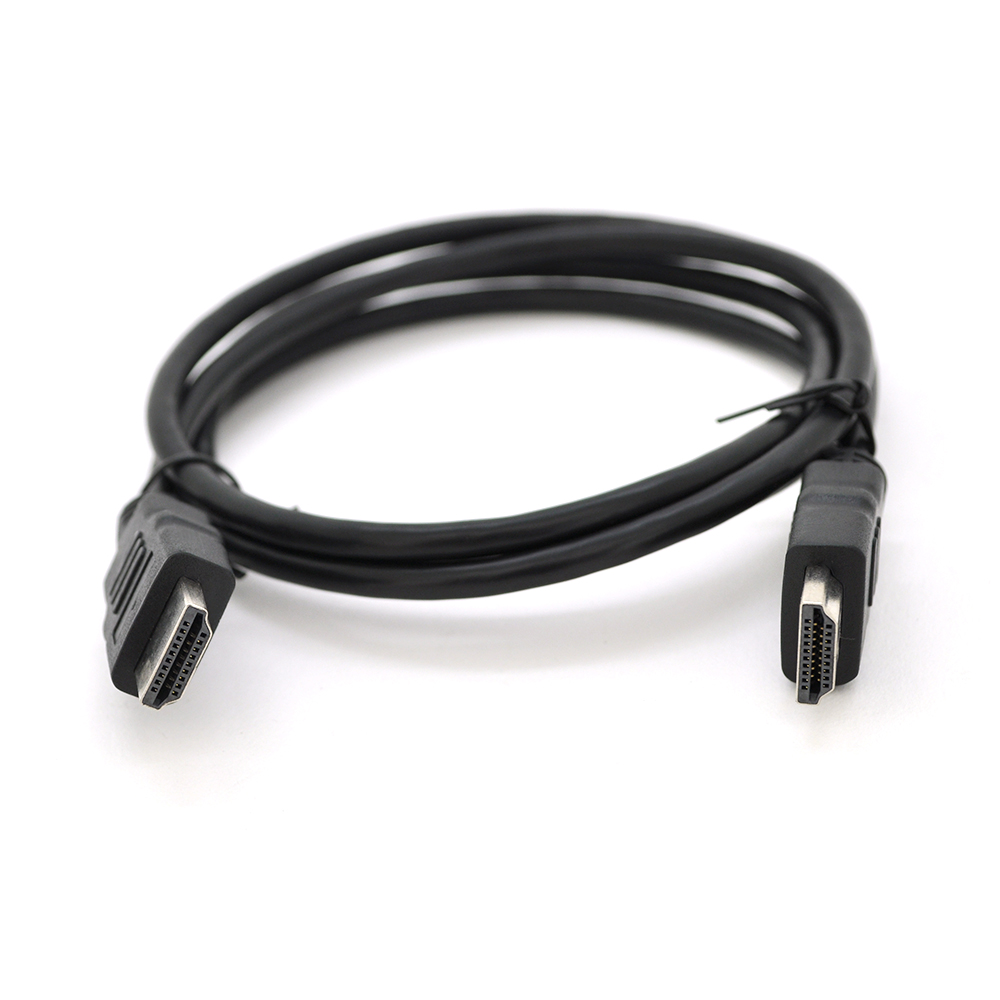 Кабель Merlion HDMI-HDMI V1.4 та зовнішнього екрану 1,2 м Чорний (22425)