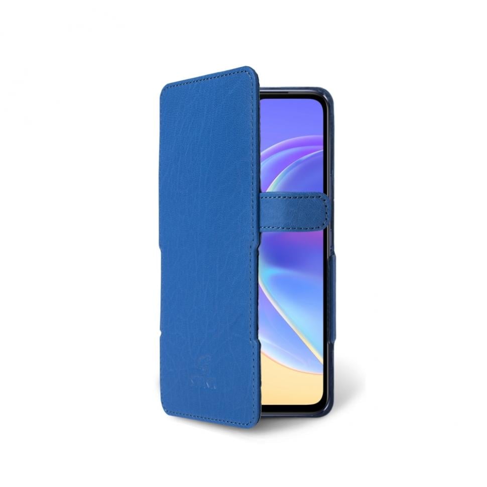 Чехол книжка Stenk Prime для Vivo V21 Ярко синий (69098)