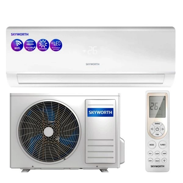 Кондиционер Skyworth G9 Inverter R32 до -25°C wi-fi Ready