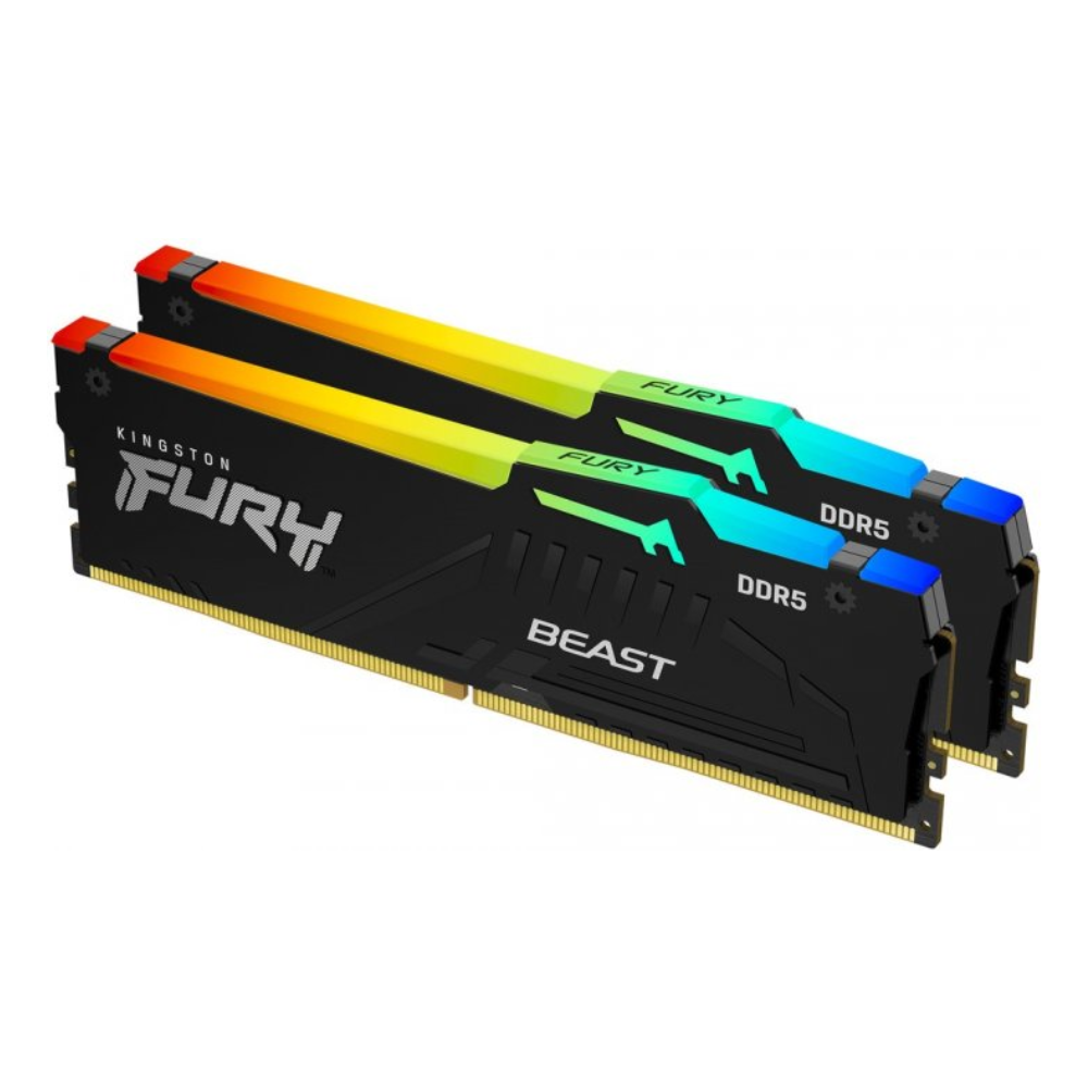 ᐉ Оперативная память Kingston DDR5 32 Гб 6000 MHz Fury Beast RGB ...